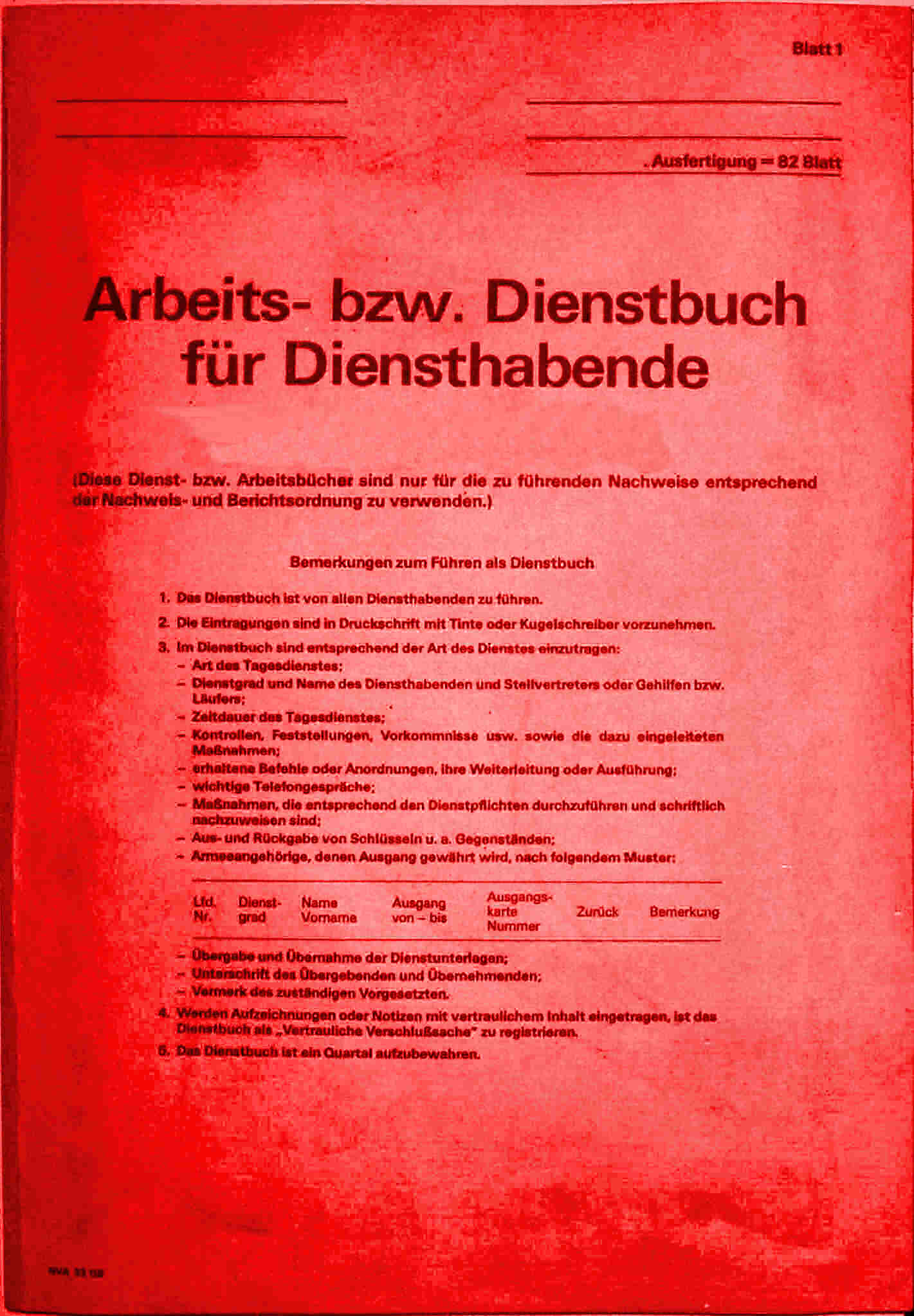 Dienstbuch