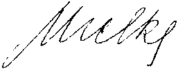 Unterschrift Mielke