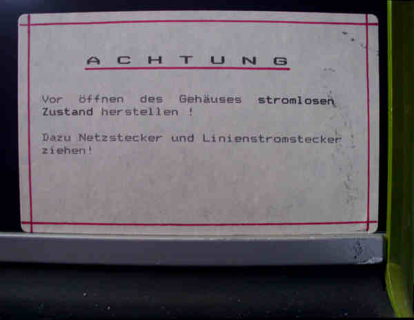 Bundeswehr Finger weg