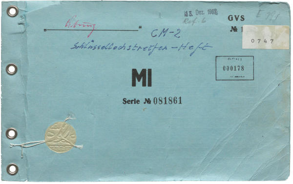 Schlüsselheft MI