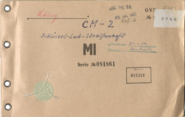 Schlüsselheft MI