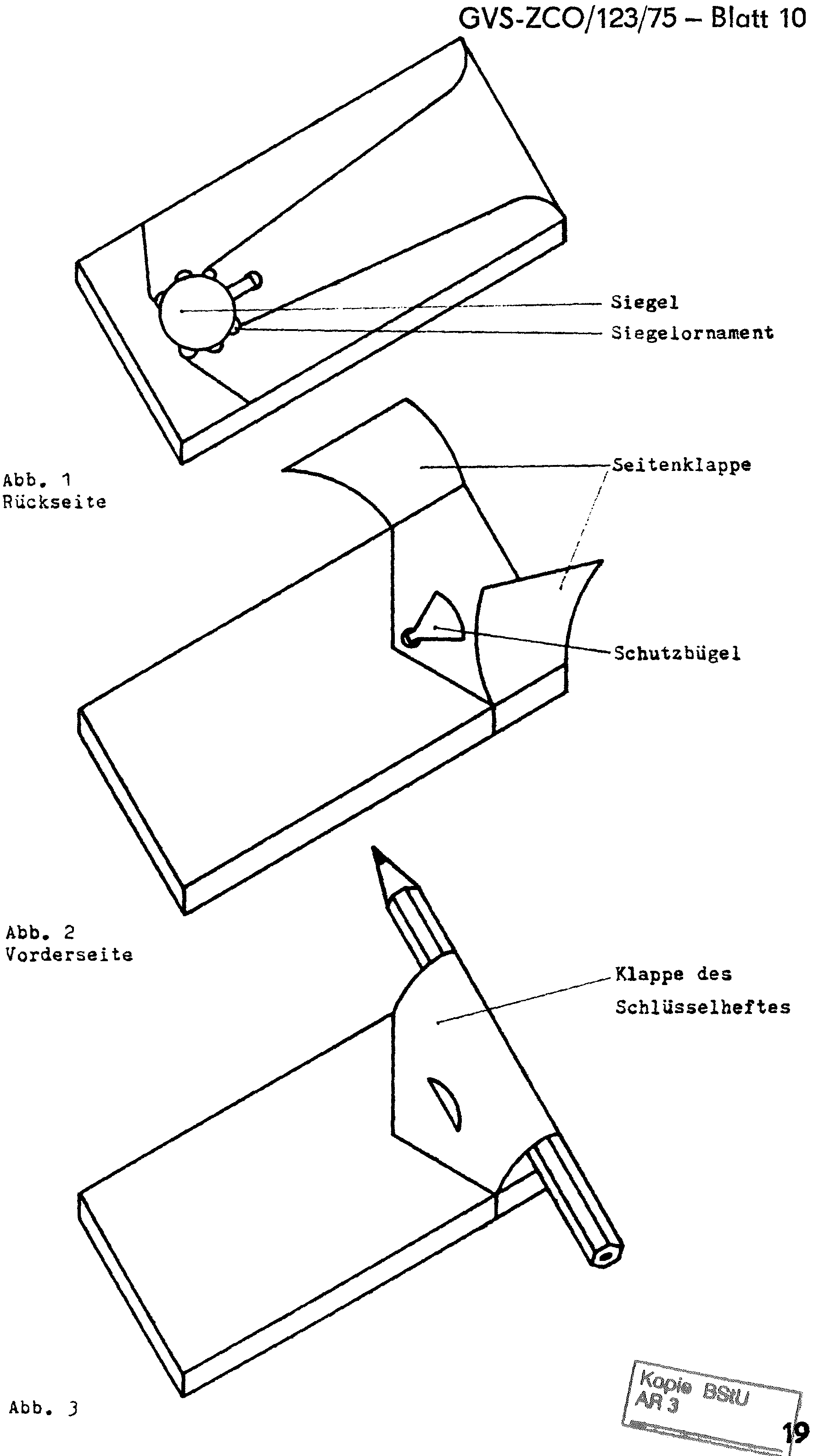 Schlüsselheft