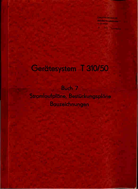 T-310/50 Buch 7