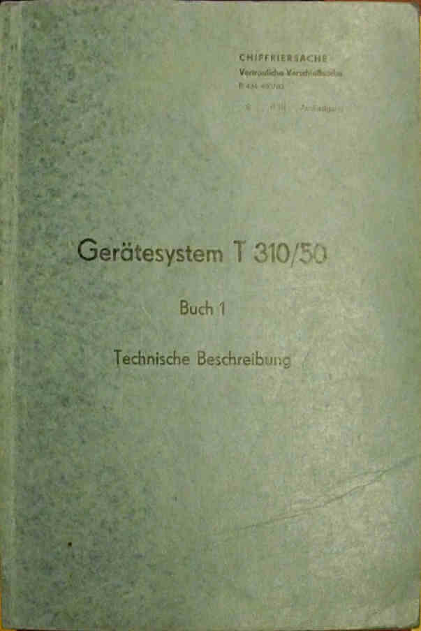 T-310/50 Buch 1
