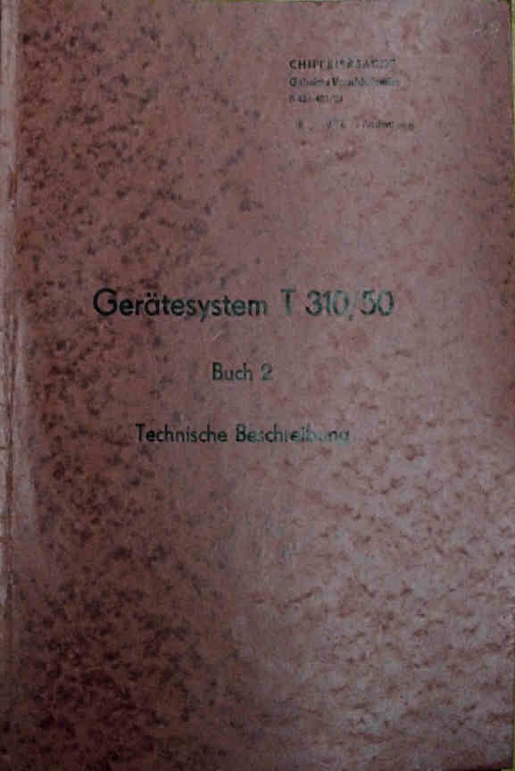 T-310/50 Buch 2